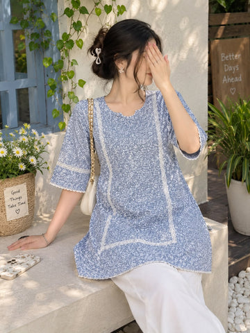 soft linen short kurtiii